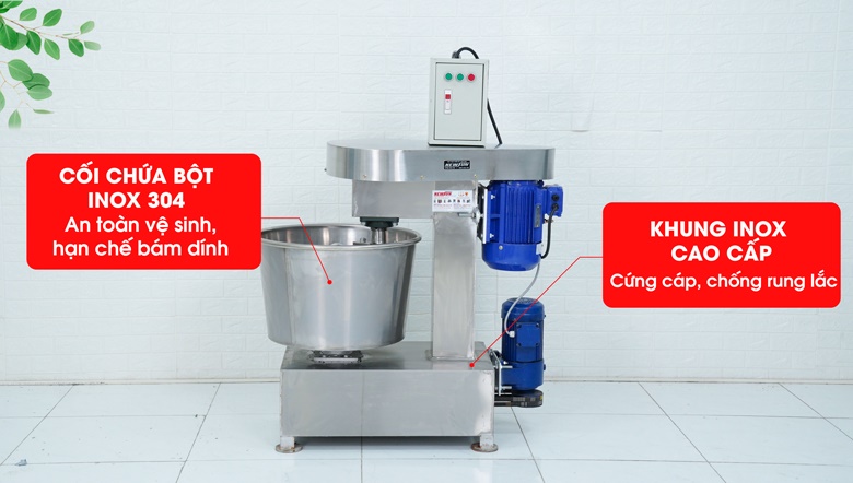 Chất liệu inox cao cấp, bền bỉ và an toàn vệ sinh