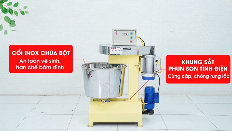 Chất liệu cứng cáp, bền bỉ và an toàn vệ sinh