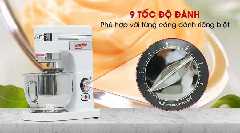 9 mức điều chỉnh tốc độ, vận hành tự động