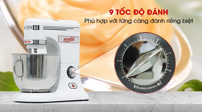 9 cấp điều chỉnh tốc độ, vận hành tự động