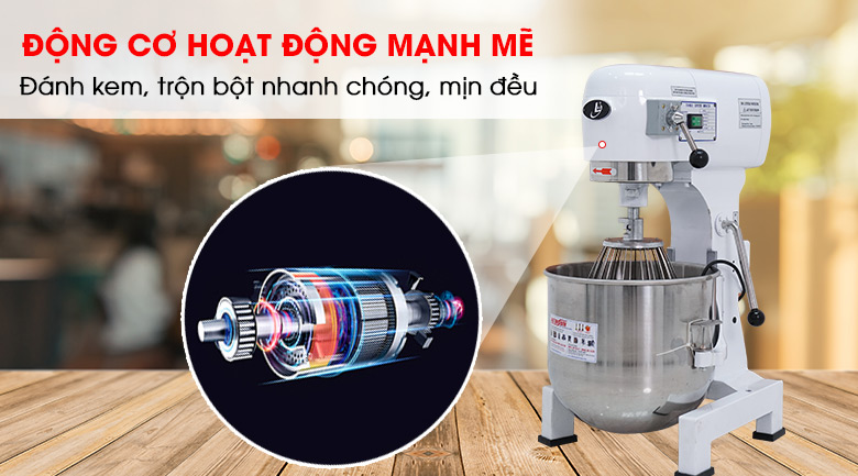 Động cơ công suất cao, hoạt động mạnh mẽ