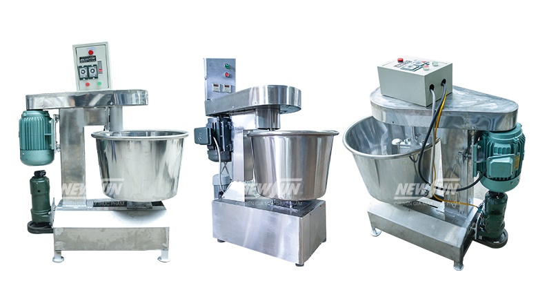 Máy trộn bột bánh bao Việt Nam khung inox