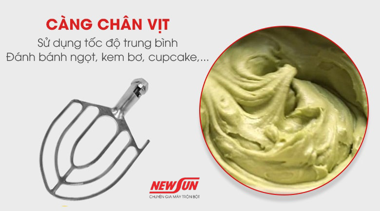 Càng đánh bột chân vịt