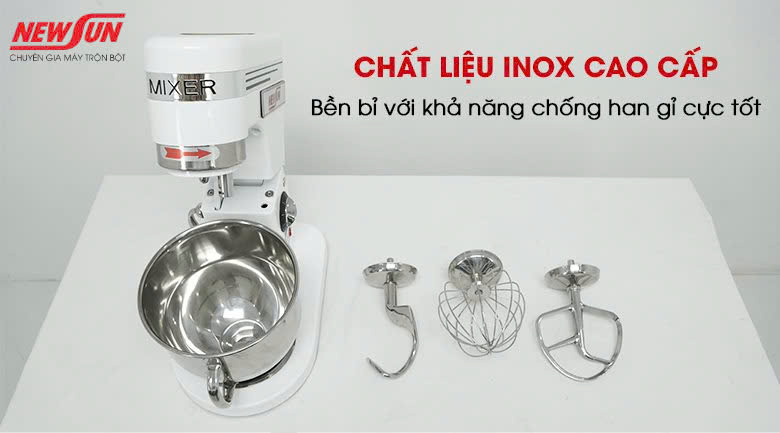 Chất liệu máy đánh kem trứng 7 lít