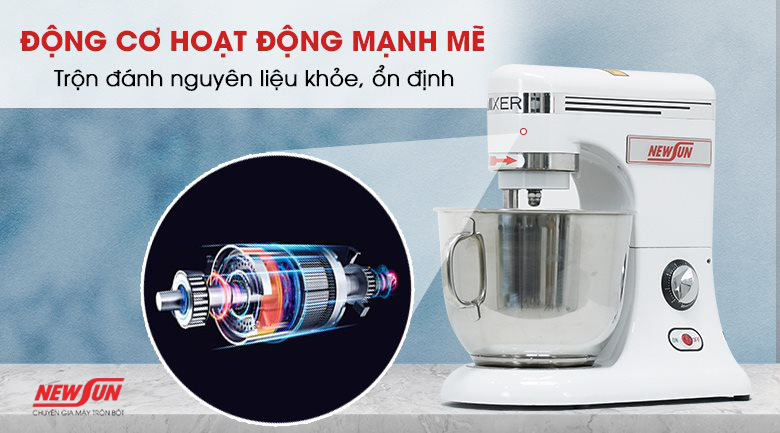 Động cơ máy đánh trứng công nghiệp