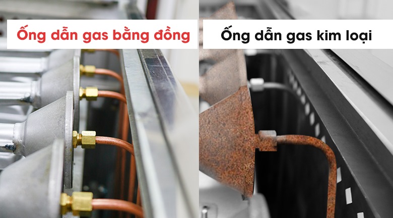 Ống dẫn gas bằng đồng bền