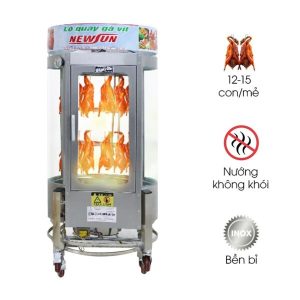 Lò quay gà vịt 680 dùng than - gas 680T-G