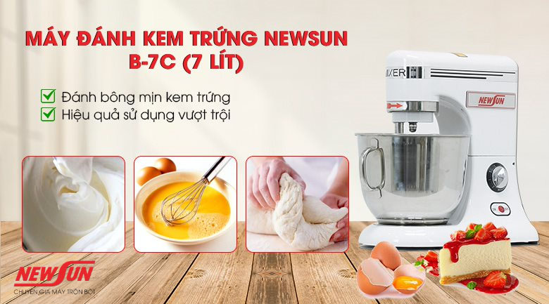 Máy trộn bột công nghiệp, đánh kem trứng