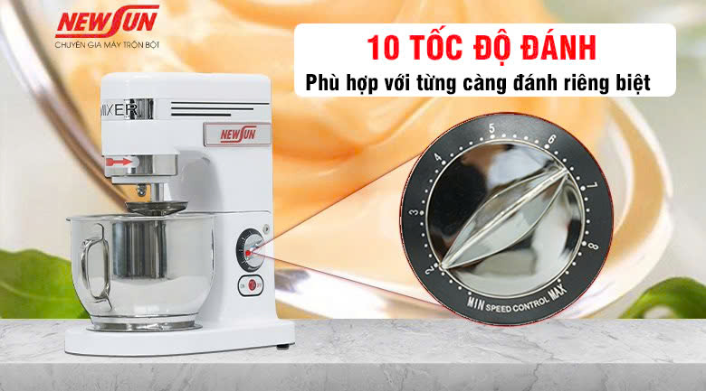 Hướng dẫn sử dụng máy đánh kem trứng 7 lít