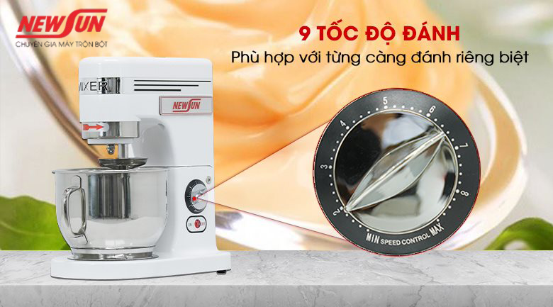 Máy đánh trứng công nghiệp dễ dàng điều chỉnh tốc độ