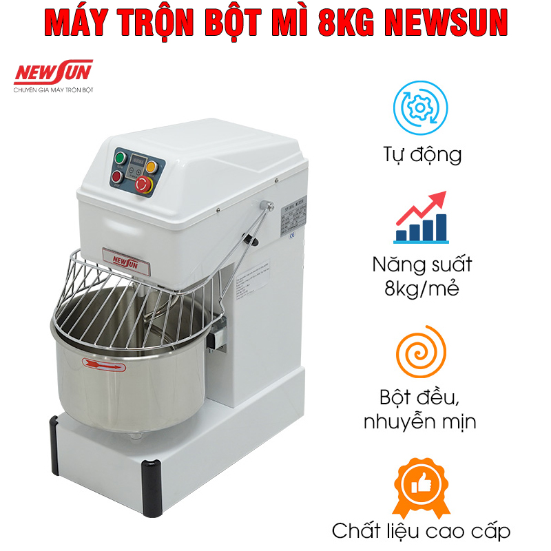 TOP 6 ứng dụng của máy trộn bột mì 8kg phổ biến nhất hiện nay