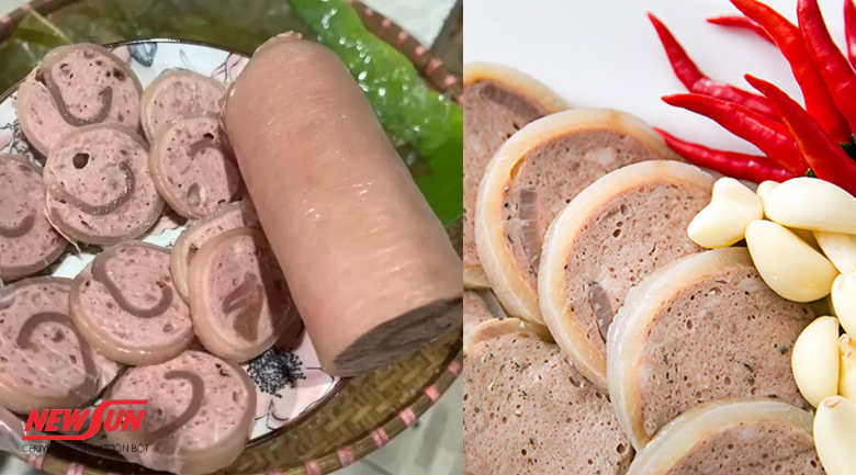 hướng dẫn làm giò chả bò bì