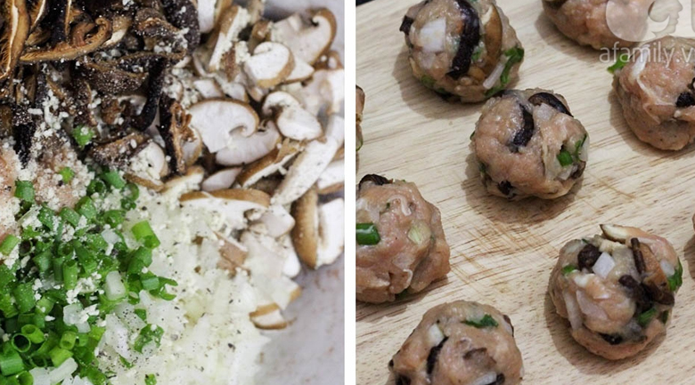 Hướng dẫn làm bánh bao nhân gà ruốc nấm với 3 bước nhanh chóng bánh bao nhân gà ruốc nấm làm nhân