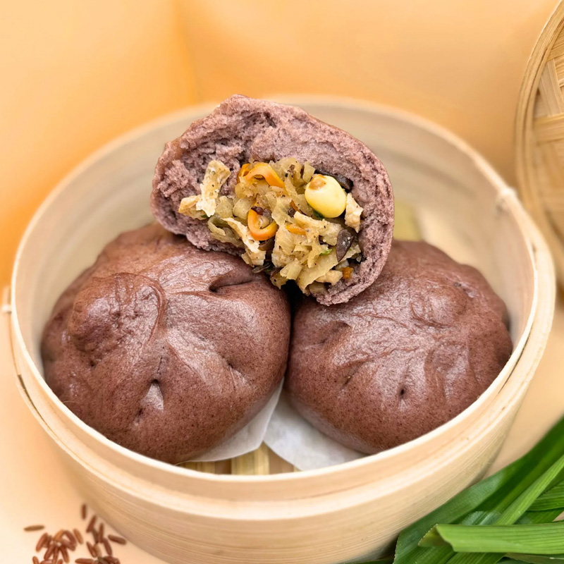 bánh bao gạo lứt gà nấm, ảnh đại diện