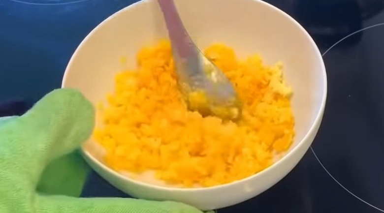 bánh bao kim sa trứng muối, làm nhân