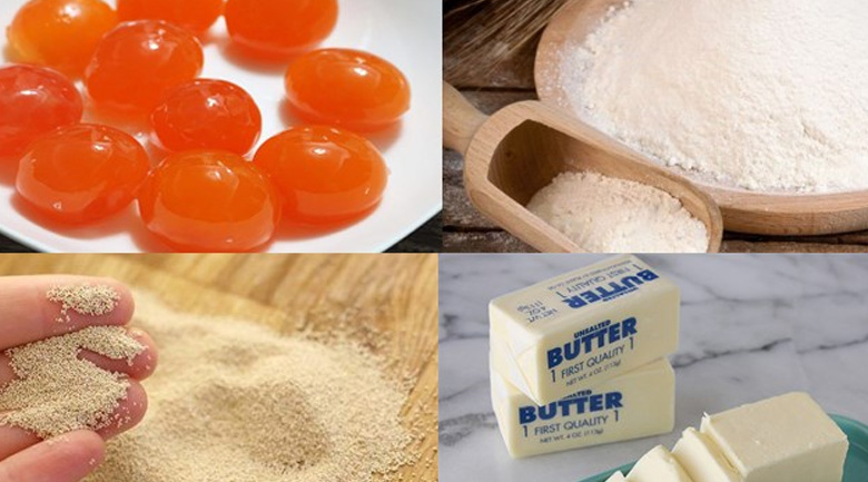 bánh bao kim sa trứng muối