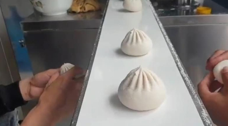 bánh bao sữa nướng, tạo hình