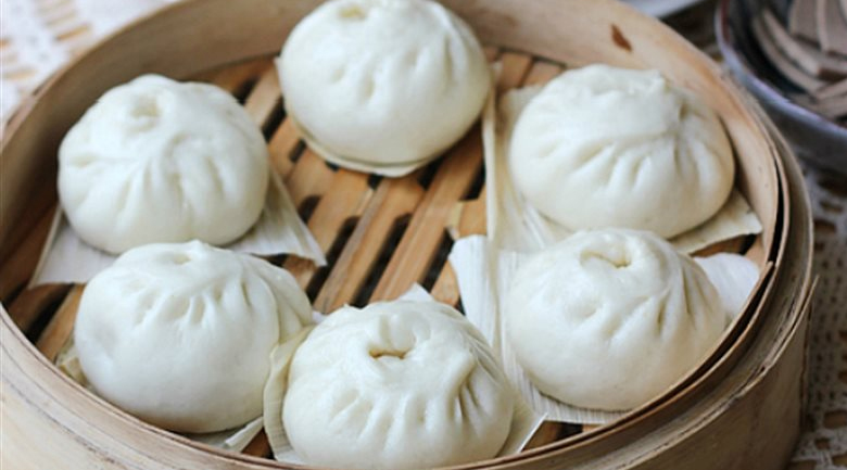 bánh bao thịt nướng, hấp bánh